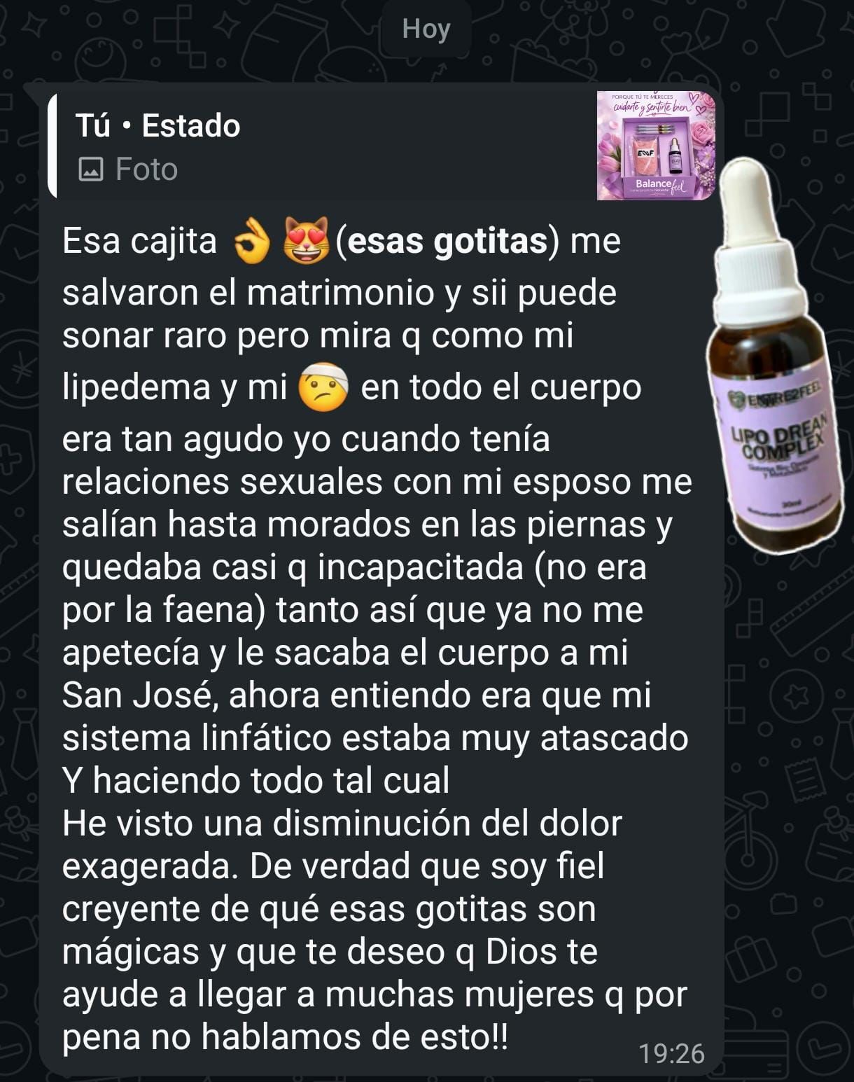 Testimonio Kit y Gotas